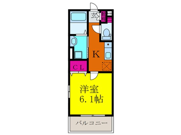 Flora正雀の物件間取画像